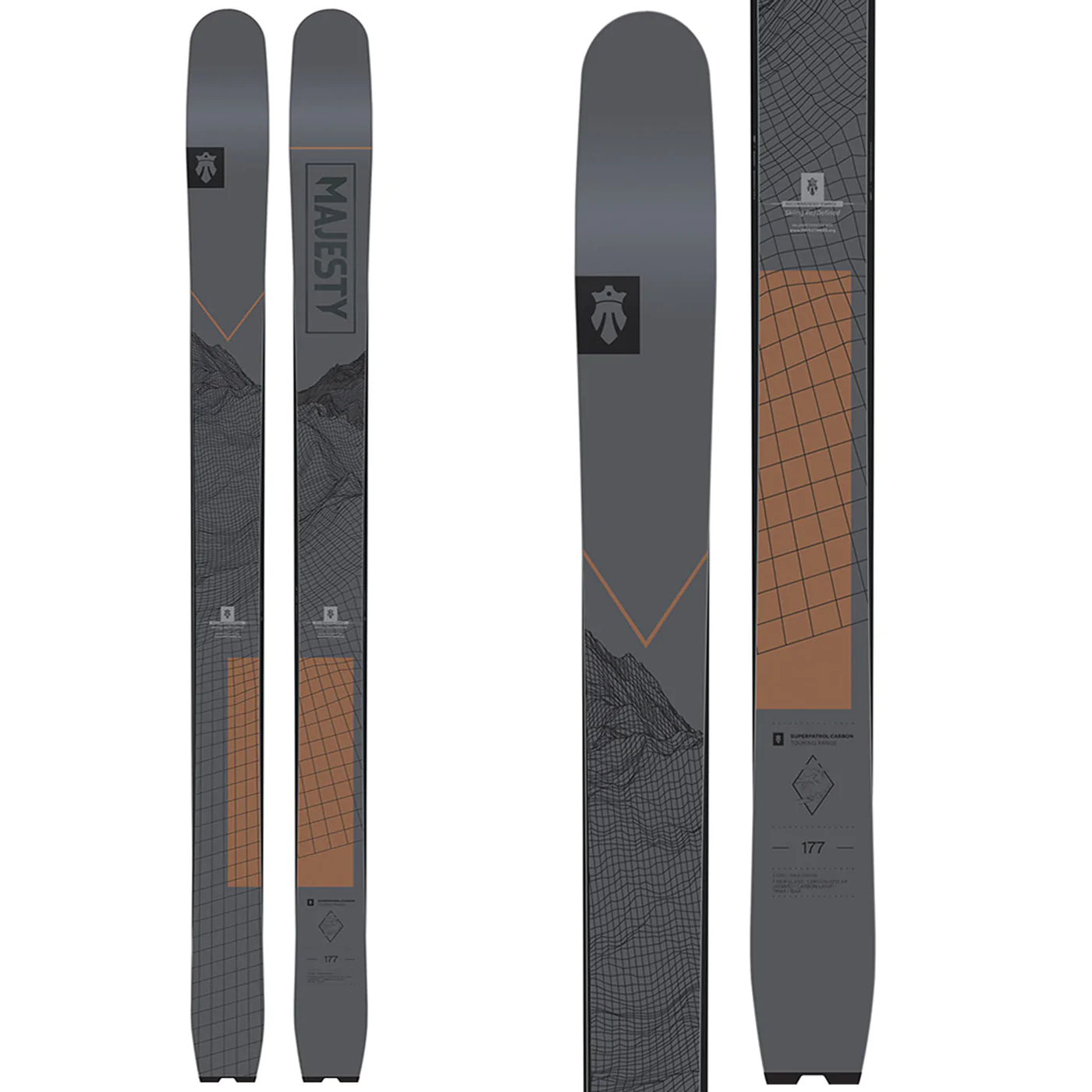 Telemark Pyrenees Touring skis, backcountry skiing, telemark skis